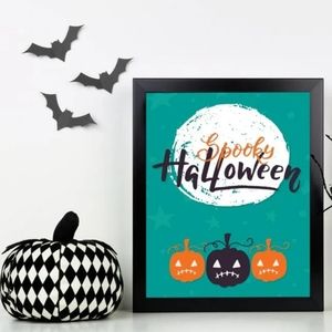 Cute Halloween Canvas Art